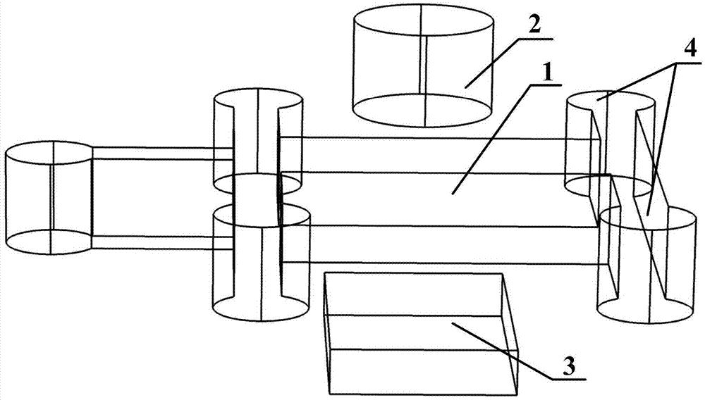 Tunable light wave beam splitter based on fluid light guide