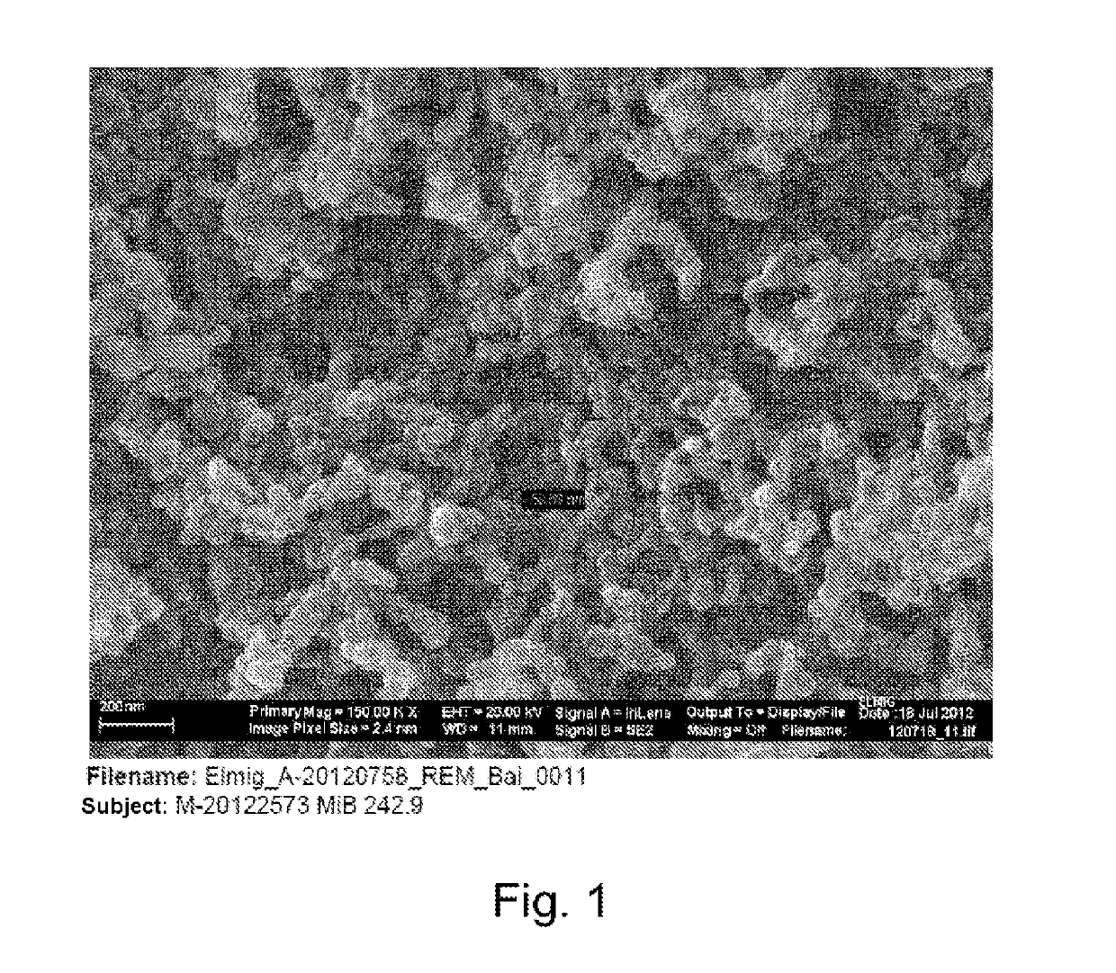 Pressure-sensitive adhesive compound containing a cross-linked nanoparticle network, method of production and use thereof