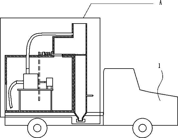 Municipal convenient drainage ditch sludge cleaning equipment