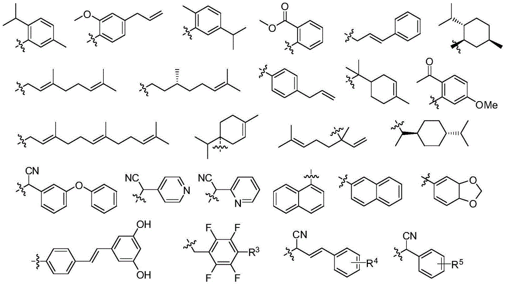 Pyrethroid compound, and preparation method and applications thereof