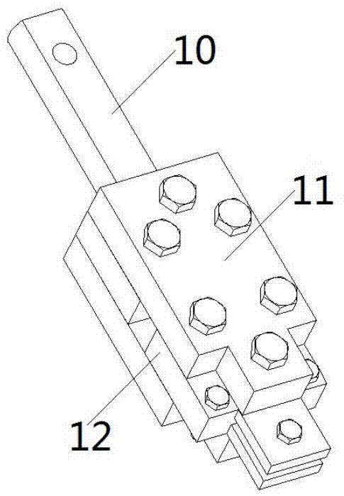 Temperature measurement method for electrified tensile test piece and tensile test device