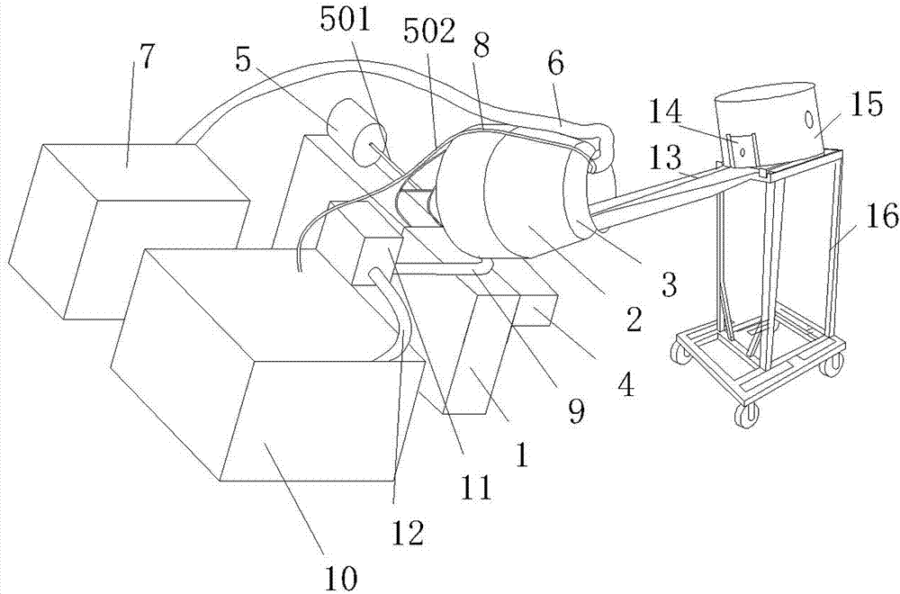 Steel ball drying and cleaning device