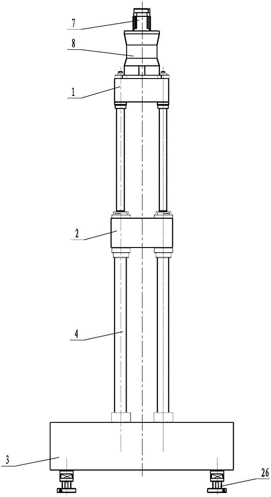 A flexural toughness testing machine for fiber-reinforced reinforced concrete