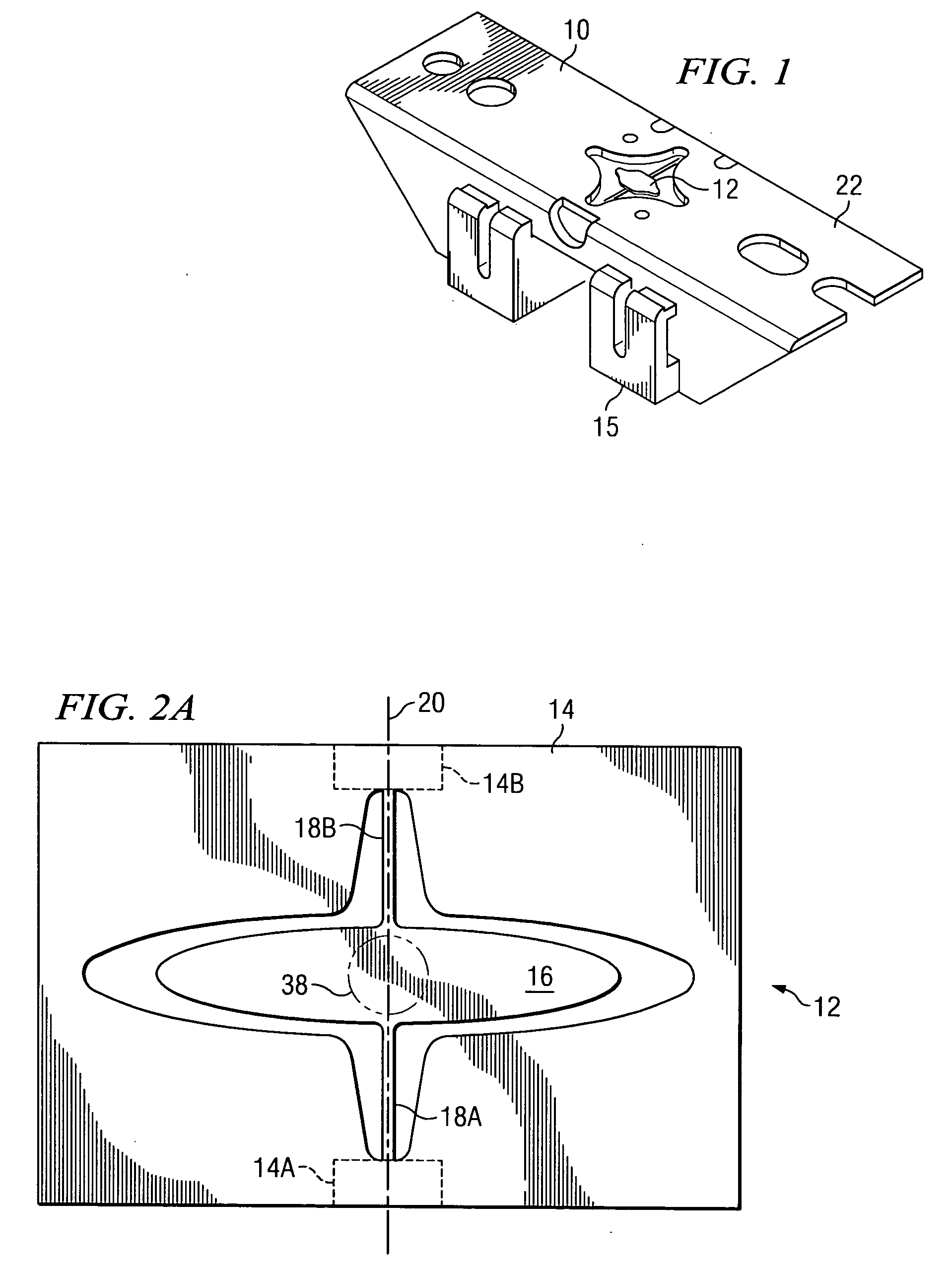 Single torsional hinge mirror package