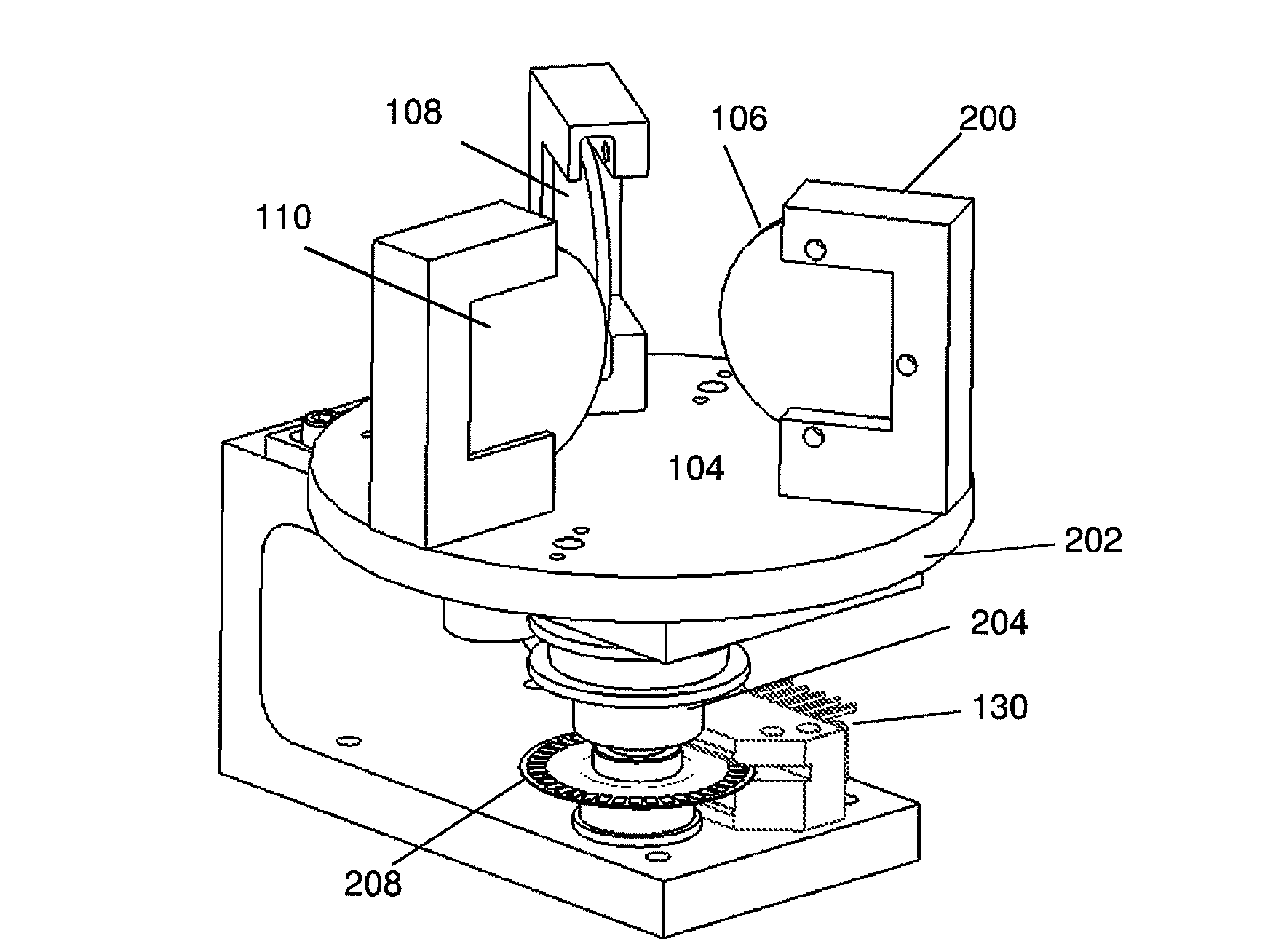 Methods and systems for chemical composition measurement and monitoring using a rotating filter spectrometer