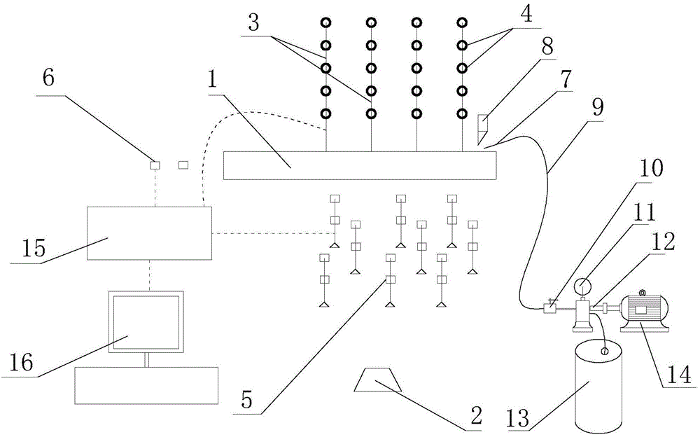 System for stimulating gas station flowing fire accidents