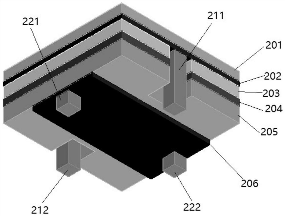 A light-emitting chip and a light-emitting module