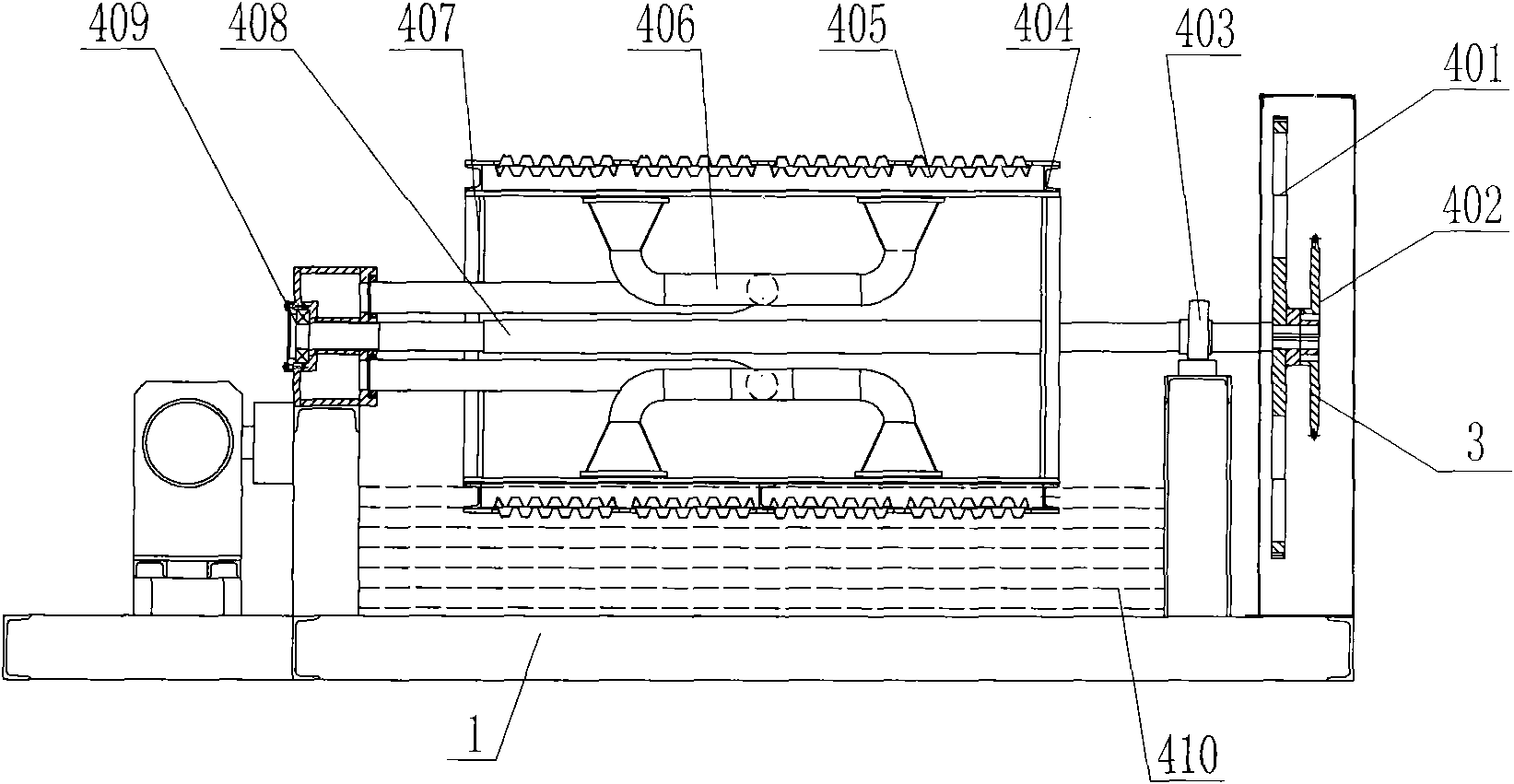 Full-automatic pulp-molding roller molding machine