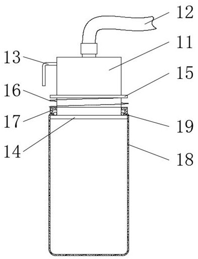 Perilla seed harvesting machine