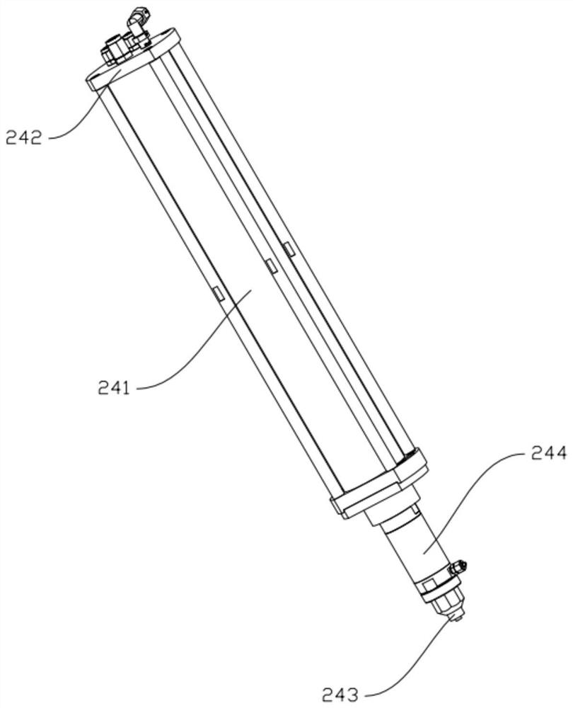 Liquid injection device and liquid injection production line