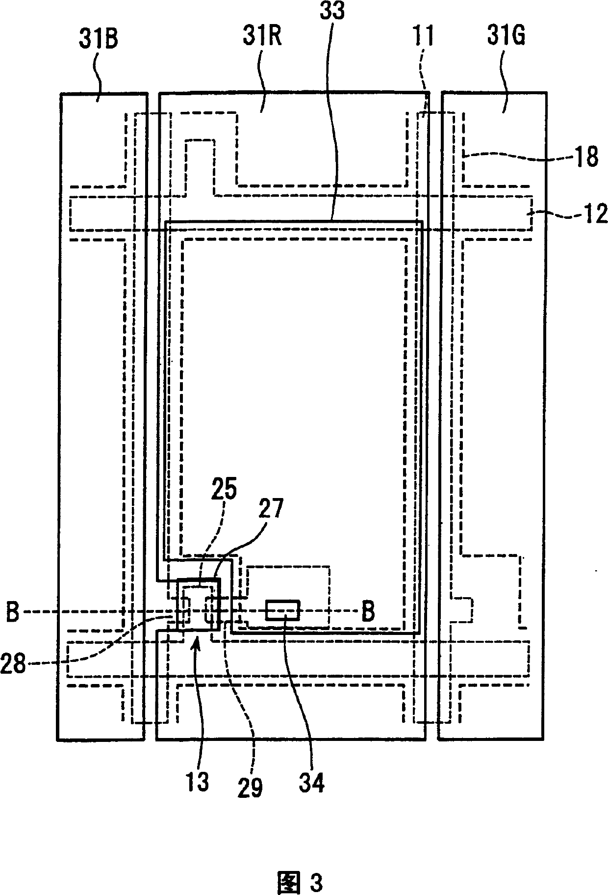 Liquid crystal display with transparent conductive film on sandwich insulated film formed by coating