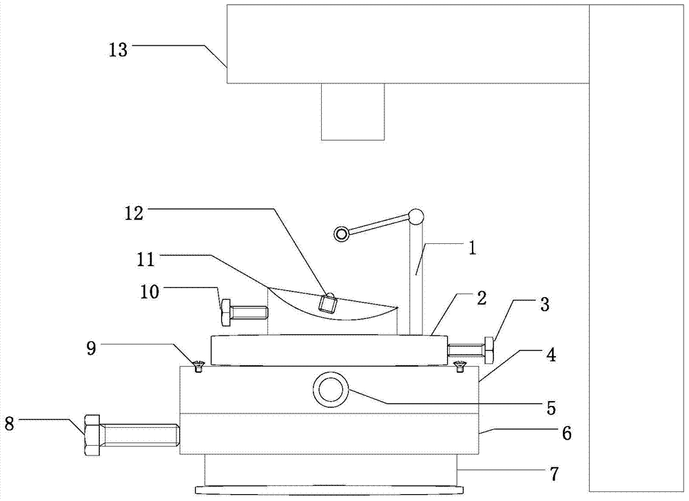 Detection device and method for observation and measurement of deep hole inner wall