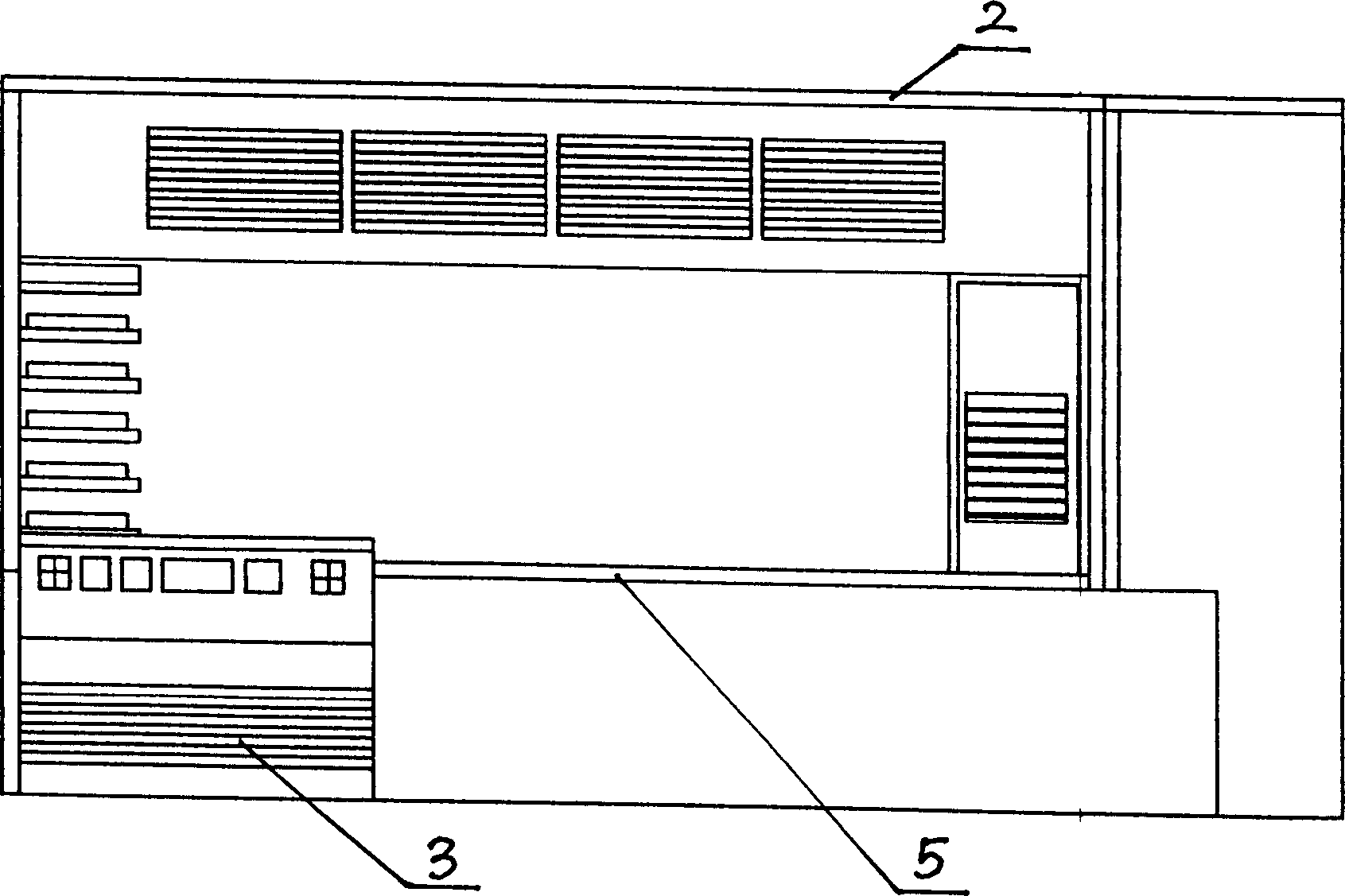 Method and apparatus for accomplishing ABO blood type full-automatic identification on full-automatic enzyme non-analysis meter