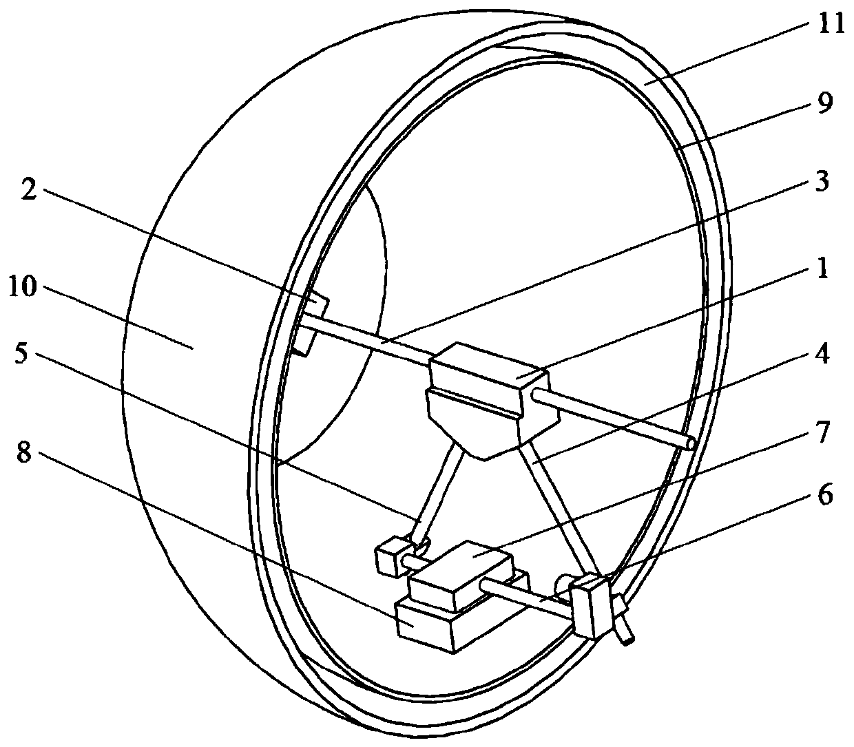 Spherical water sports device with adjustable center of buoyancy and center of gravity