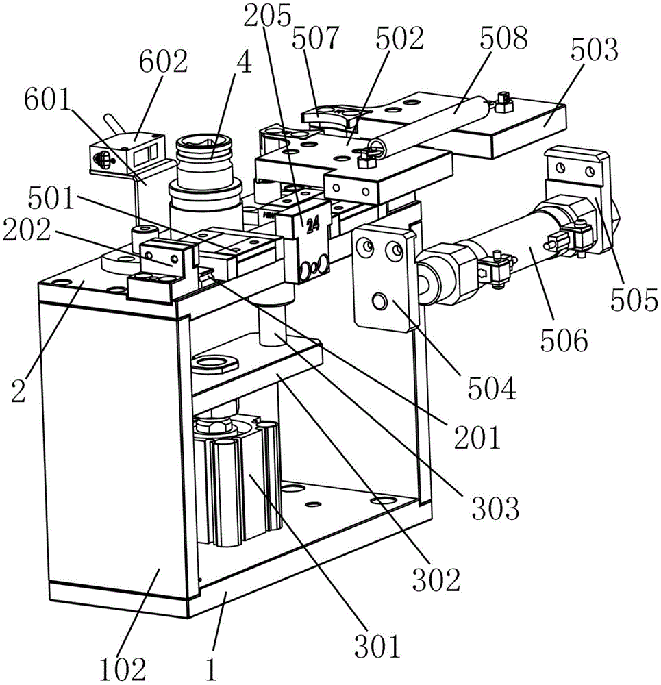 An automatic nut changing mechanism