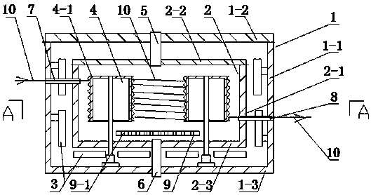 Production device of graphene copper wire