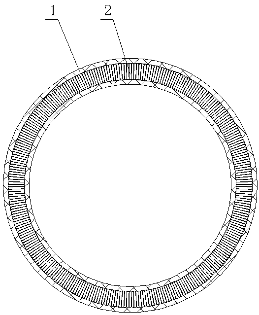 Tricycle non-inflatable inner tube