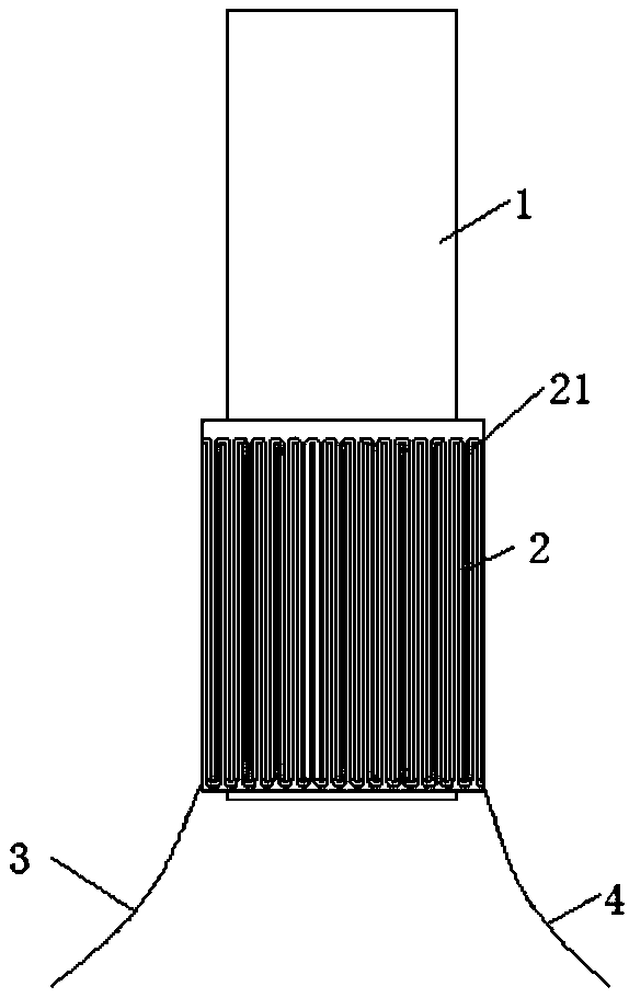 Heating device for electronic cigarettes