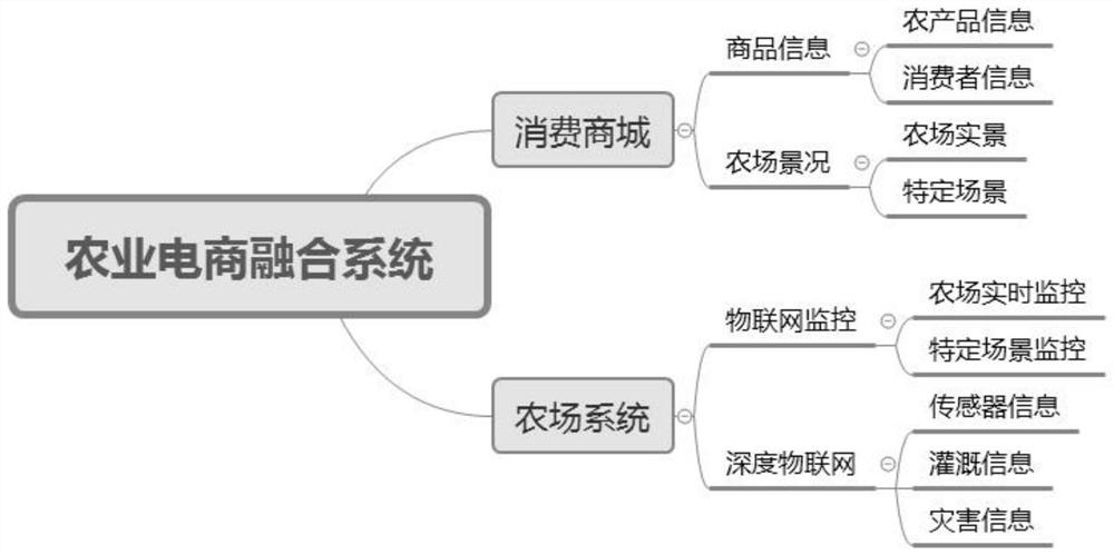 Agricultural e-commerce fusion system based on real-time expansion of Internet of Things