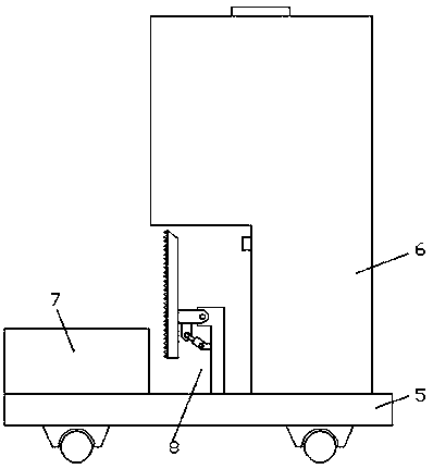 An agricultural solid fertilizer fertilization device