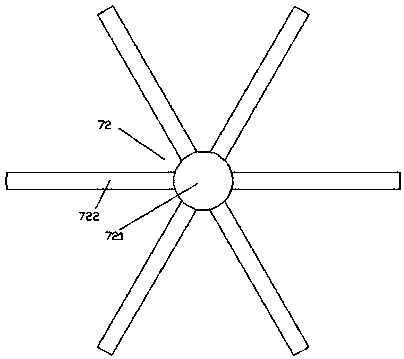 An agricultural solid fertilizer fertilization device