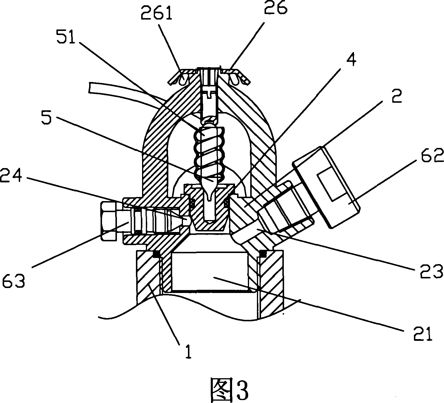 Puissant automatic fire-smothering unit