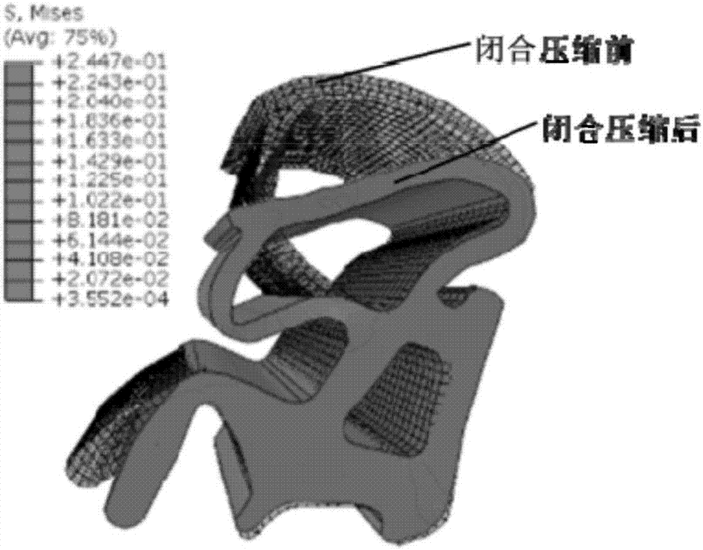 Window frame structure design method based on car door sealing fine equivalent model