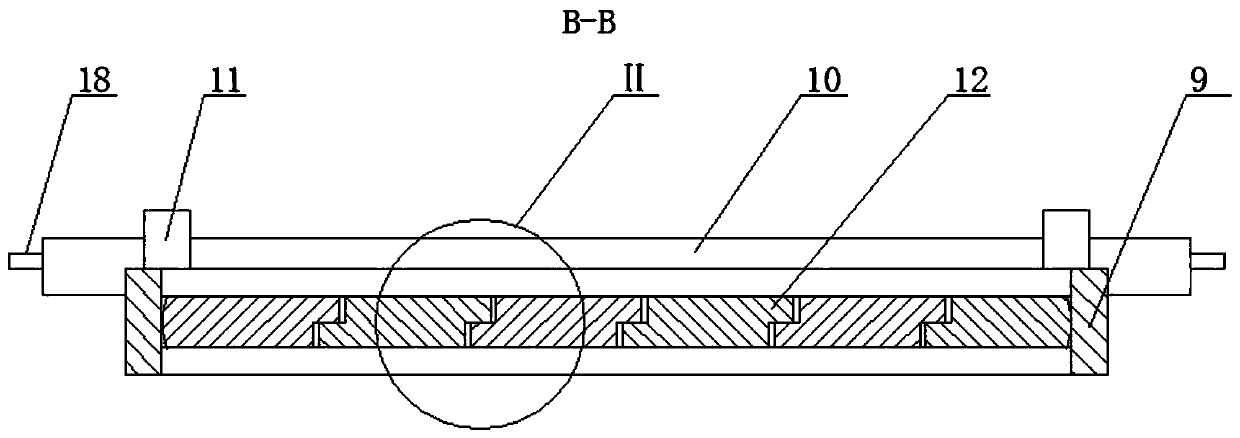 Rapid floor laying device for interior design