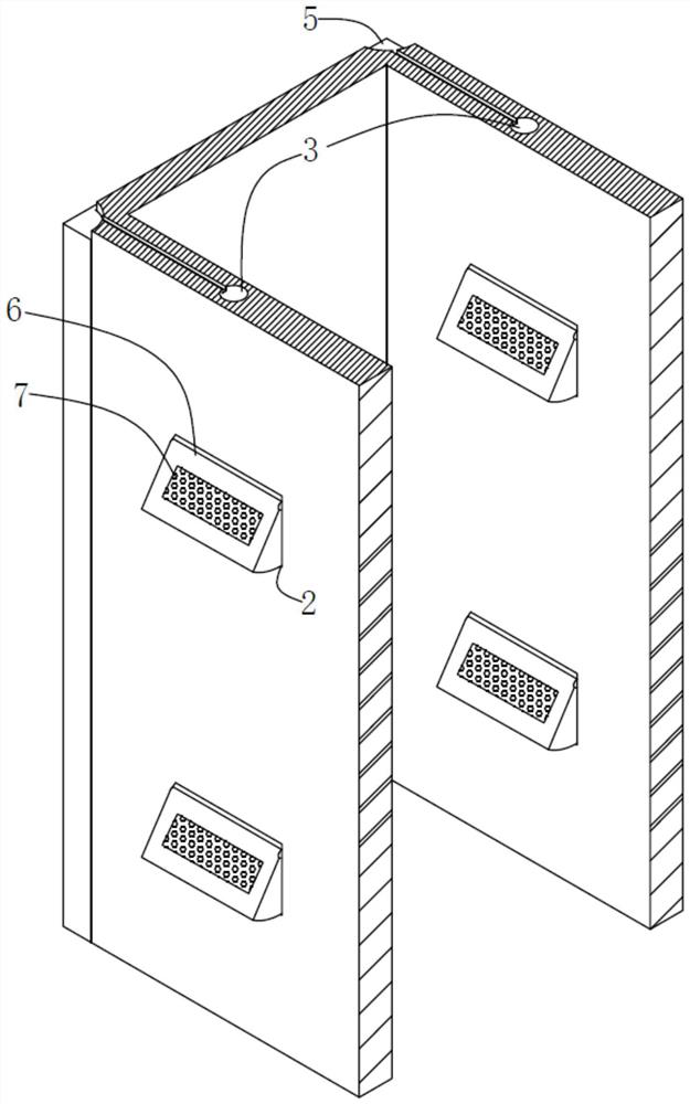 Sealed well-type garbage landfill gas emission structure