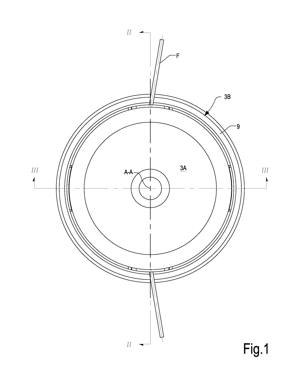 Trimmer head with members for simplifying the loading of the cutting line