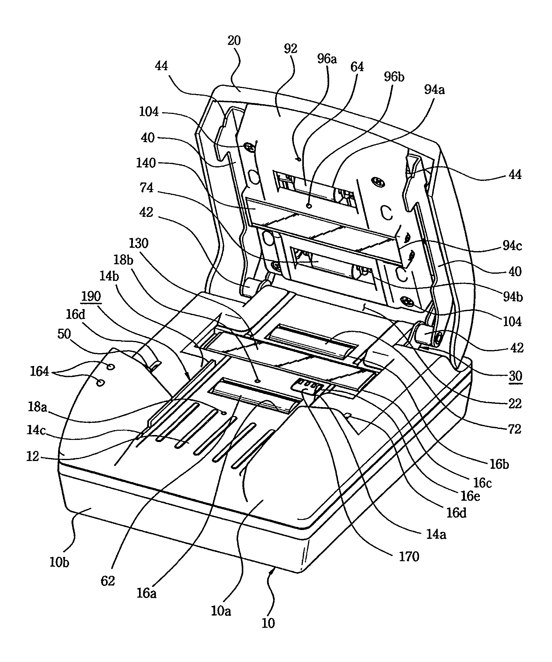 Double side image scanner