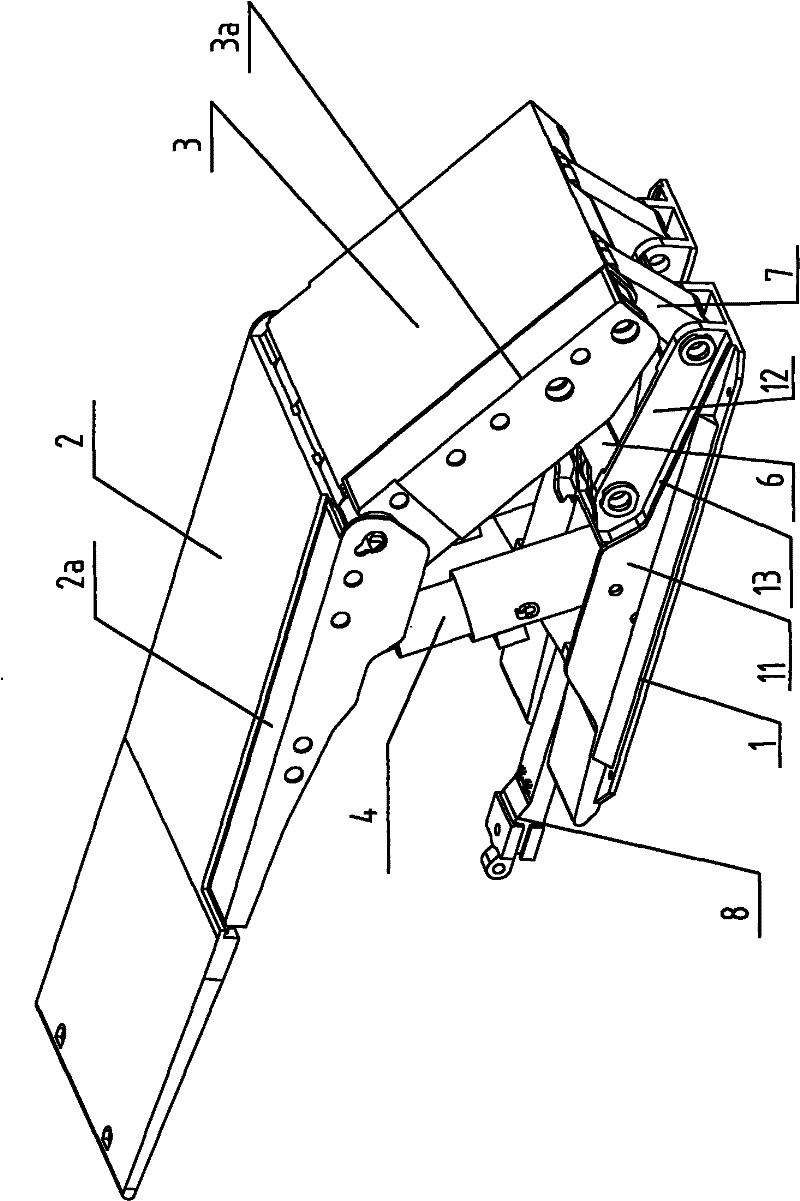 Highly telescopic hydraulic support for low coal seam