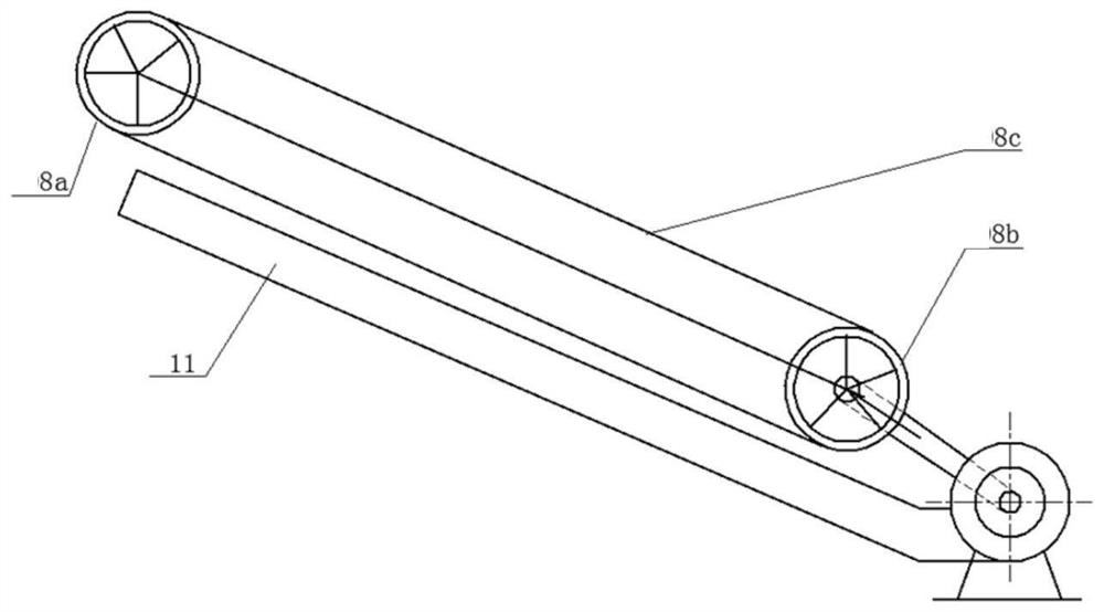 Multi-stage air-cooled molding sand cooling equipment and molding sand cooling method thereof