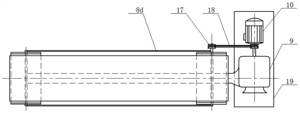 Multi-stage air-cooled molding sand cooling equipment and molding sand cooling method thereof