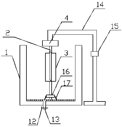 Hair curling and rotating mechanism for wig dyeing device