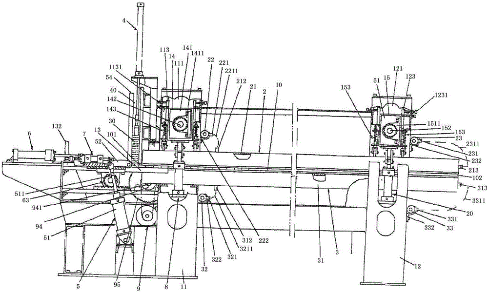 Automatic plate splicing machine having lateral material ejecting function