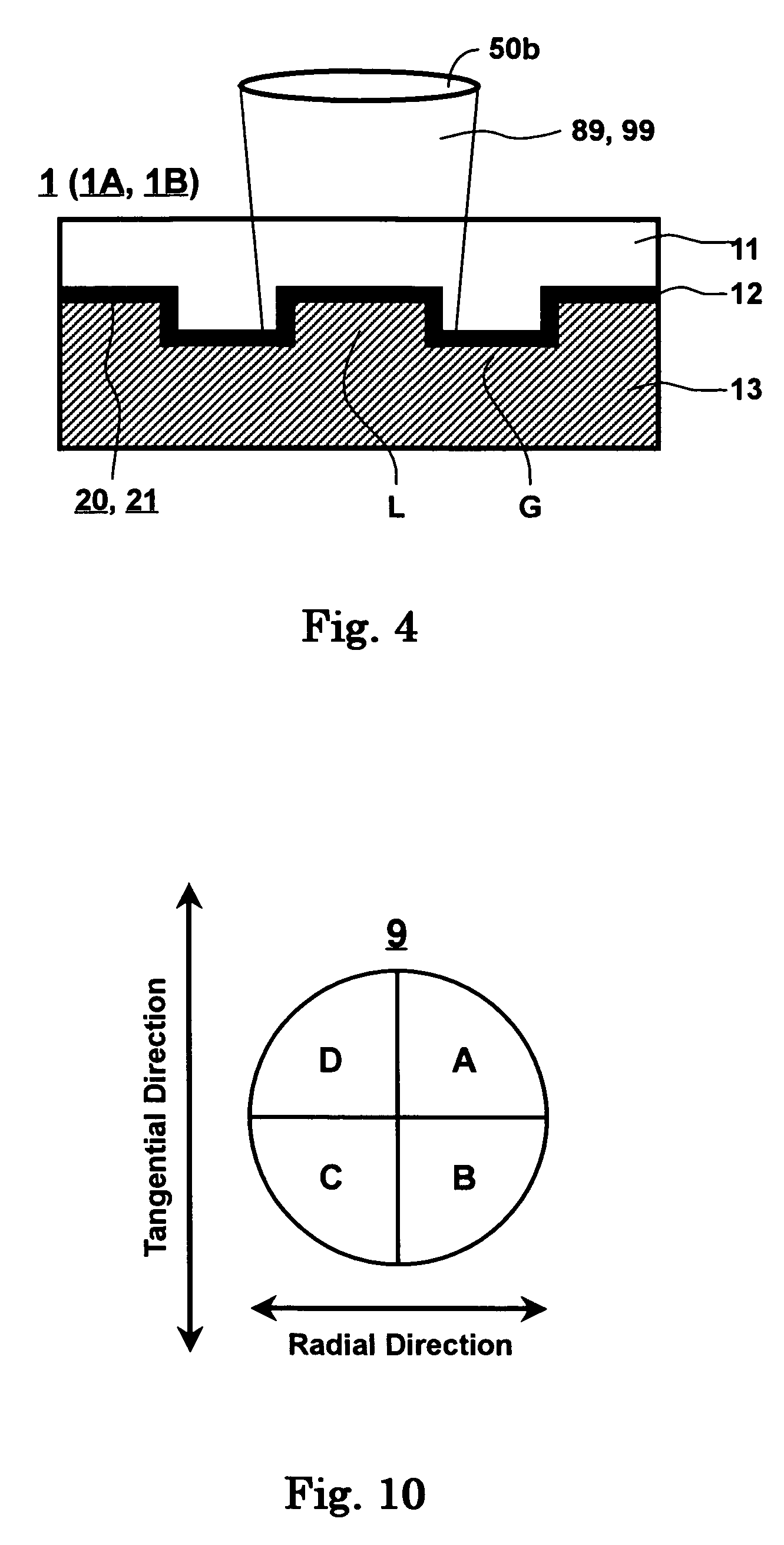 Reproducing system and corresponding information recording medium having wobbled land portions