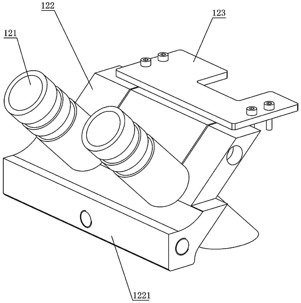 A molding device and molding method for powder metallurgy parts