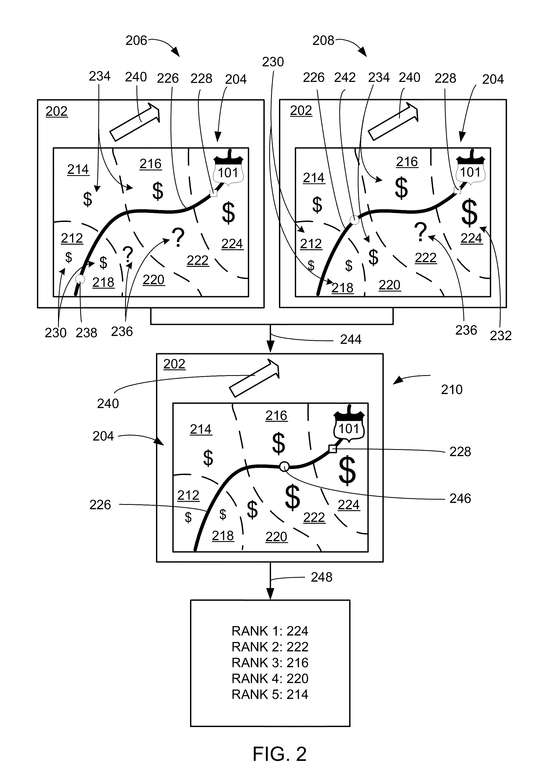 Navigation system with relative ranking mechanism and method of operation thereof