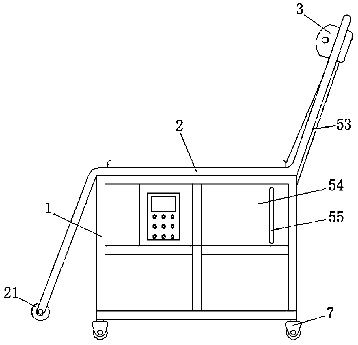 Multipoint thermotherapy pressing and relieving device for cervical muscle