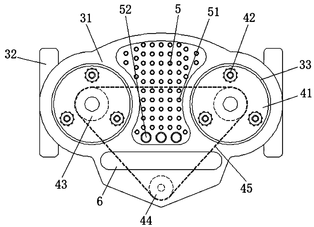 Multipoint thermotherapy pressing and relieving device for cervical muscle