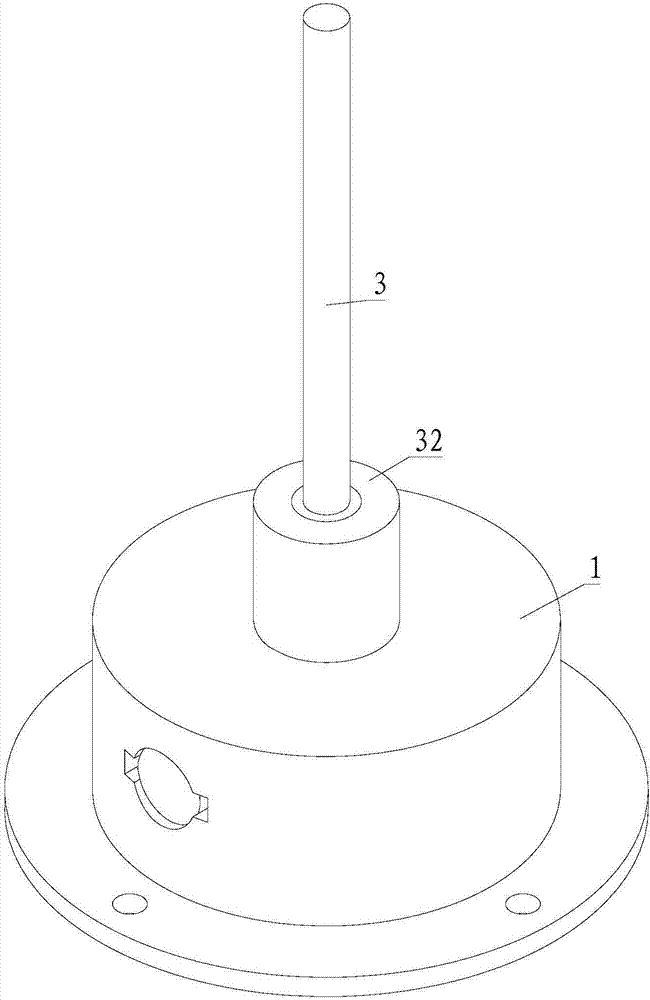 Device for automatic cable disengaging of underground robots