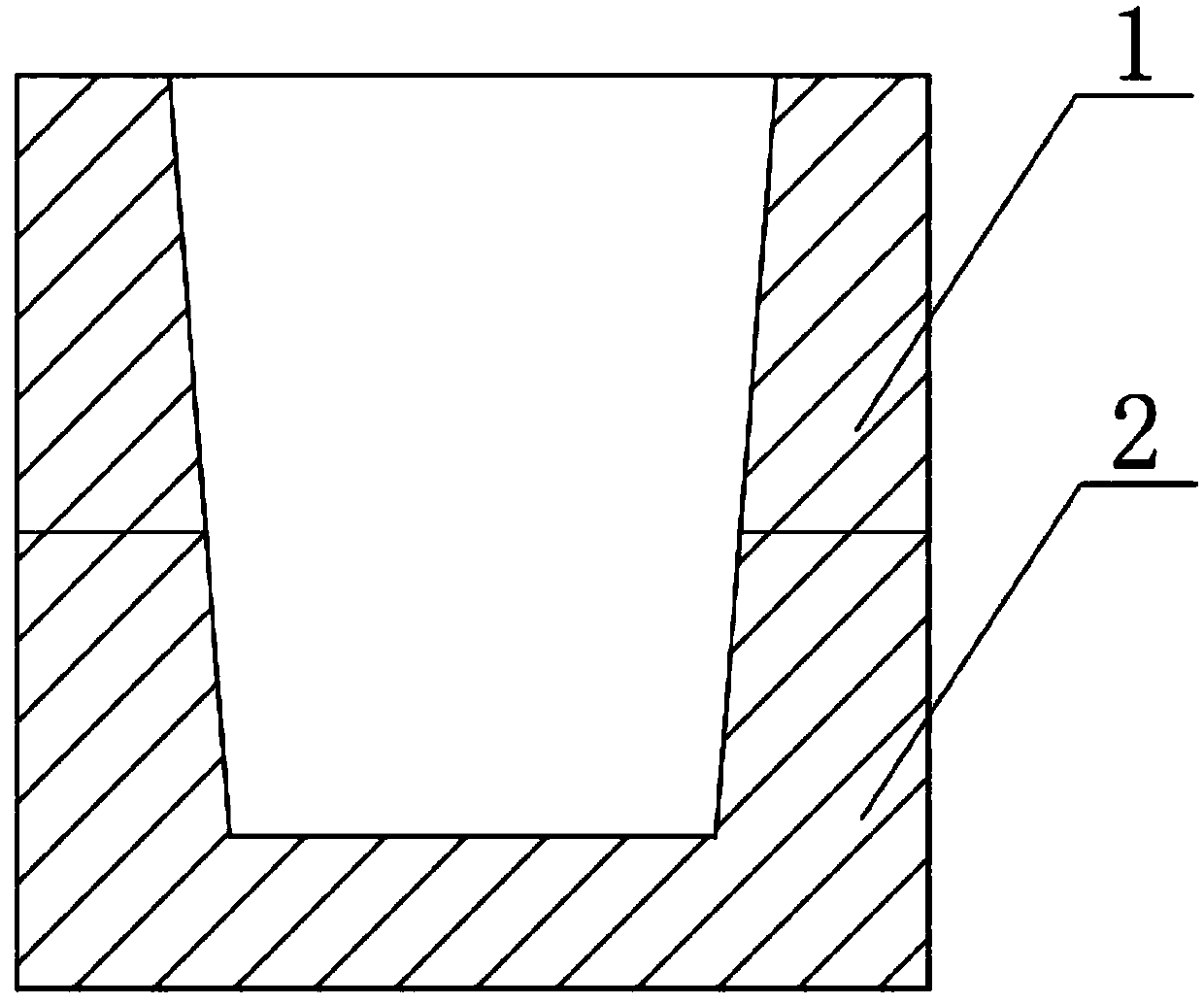 Plugging head for effectively preventing oil leakage of high voltage breaker hydraulic mechanism and manufacturing method thereof