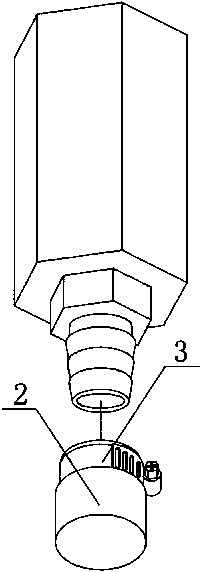 Plugging head for effectively preventing oil leakage of high voltage breaker hydraulic mechanism and manufacturing method thereof