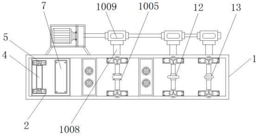 Steel strip tube sheet forming device and processing method thereof