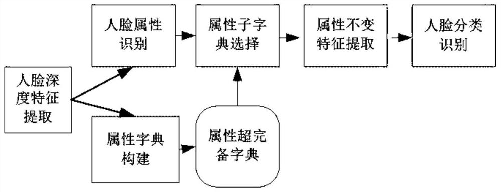 Face attribute invariant robustness face recognition method and system