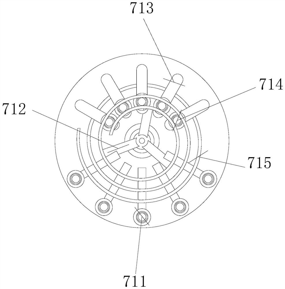 Intelligent numerical-control textile device for non-woven fabric