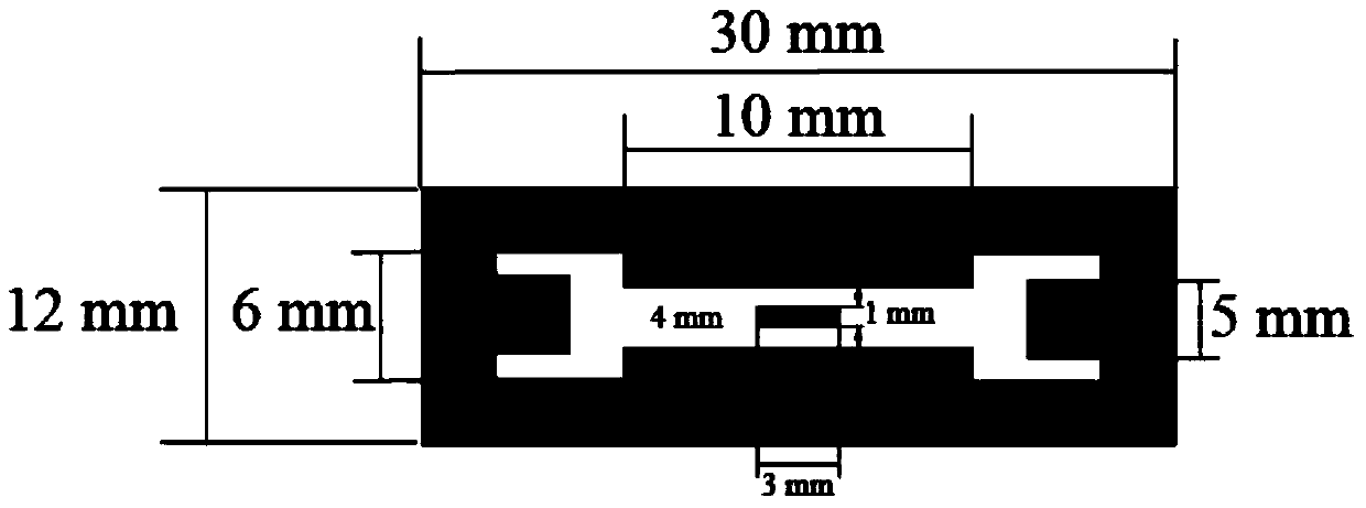 Bipolar electrode electrogenerated chemiluminescence paper based micro-fluidic chip and imaging sensing application thereof