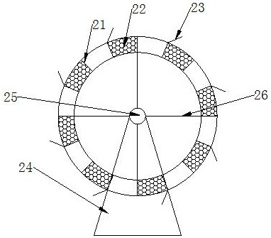 Unpowered biological rotating cage, sewage treatment system and sewage treatment method