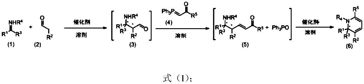 Chiral 1,2-dihydropyridine compound as well as preparation method and application thereof